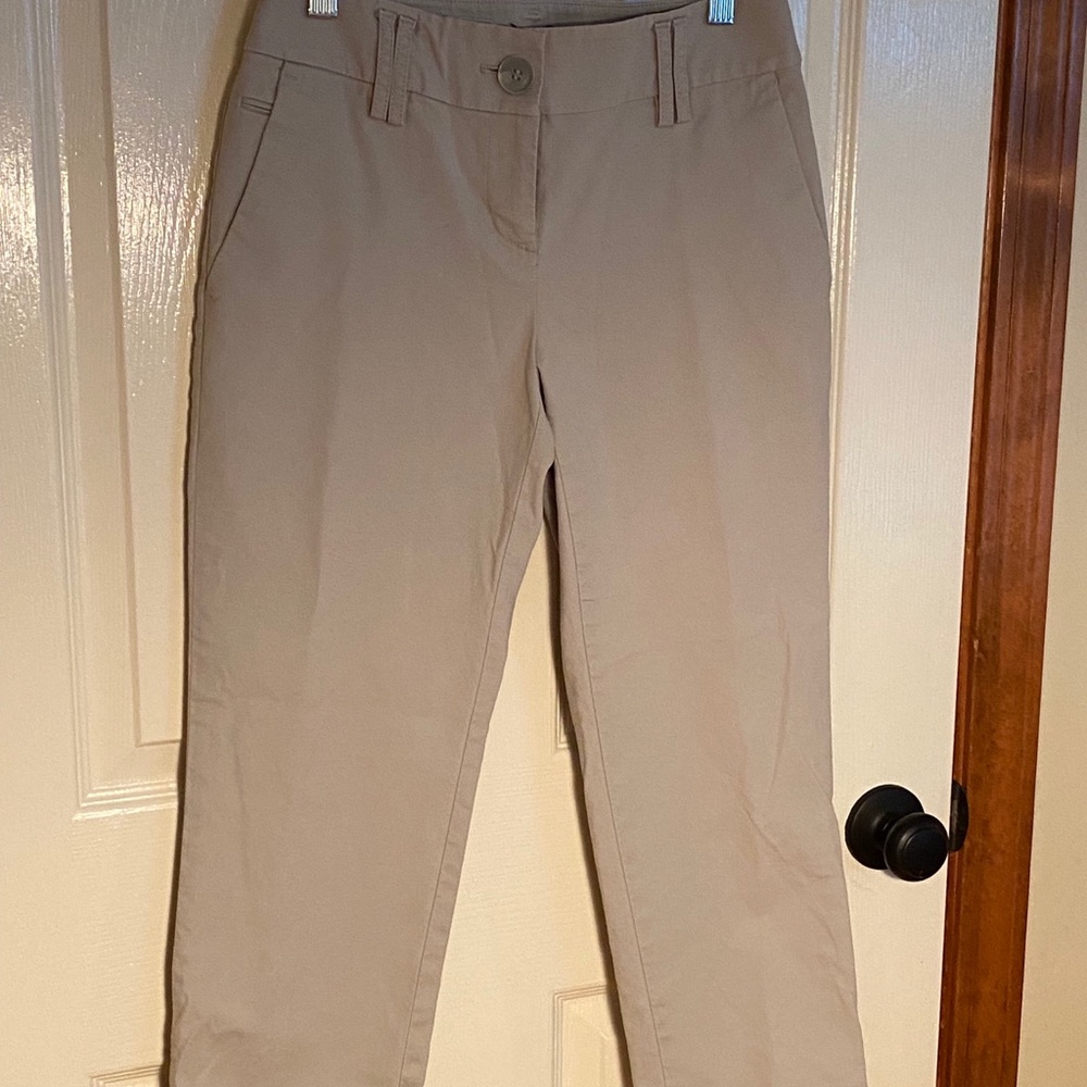 Khaki Capri by Loft